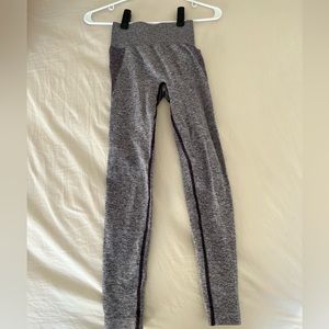 Purple marl gymshark leggings